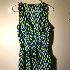 BeBop Lovebird Print Casual Dress with POCKETS